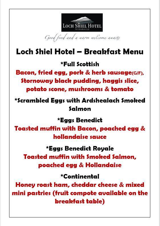 Loch Shiel Hotel Acharacle Екстер'єр фото